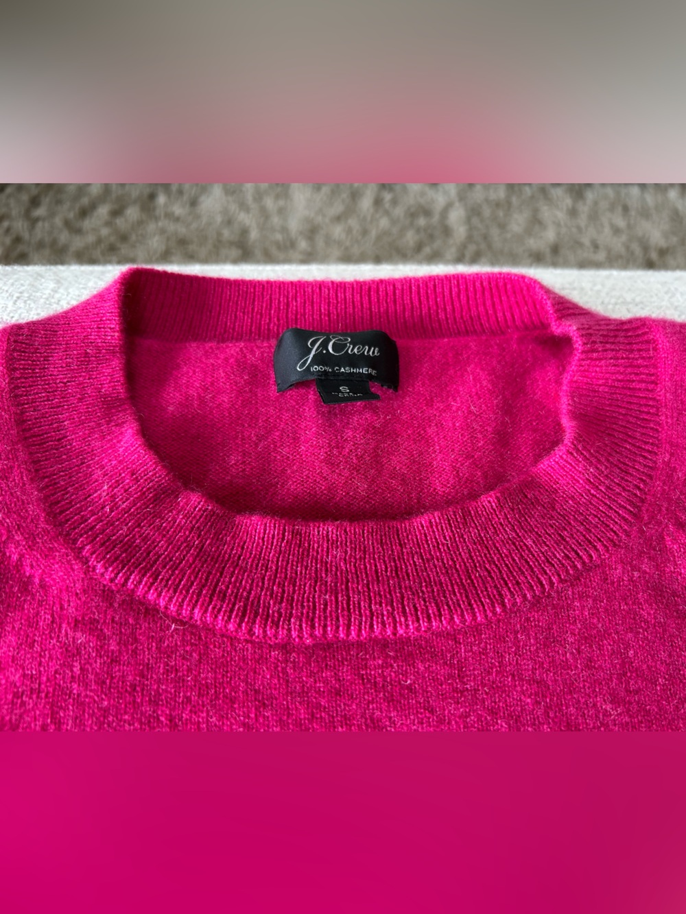 2 J Crew Cashmere Crewneck Sweaters - Picture 8 of 12